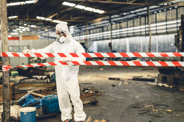 Professional Infectious Disease Decontamination technician working in Nicolaus, CA